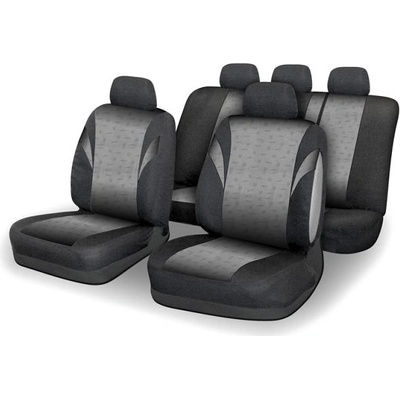 Autopoťah Compass Poly Airbag sivé 9ks