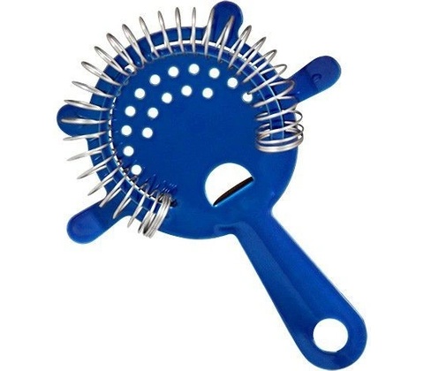 Strainer metalický modrý