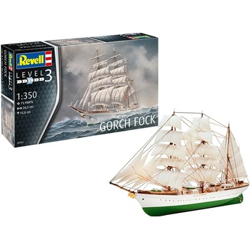 Revell Gorch Fock ModelSet loď 65432 1:350