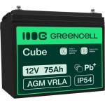 Green Cell 12V 75Ah AGM25