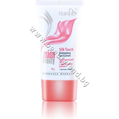 TianDe Дневен крем TianDe Silk Touch Moisturizing Cream, p/n TD-14907 - Овлажняващ крем с копринени протеини (TD-14907)