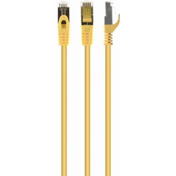 Gembird CAT6A S-FTP Patch кабел 0.5m жълт PP6A-LSZHCU-Y-0.5M (PP6A-LSZHCU-Y-0.5M)