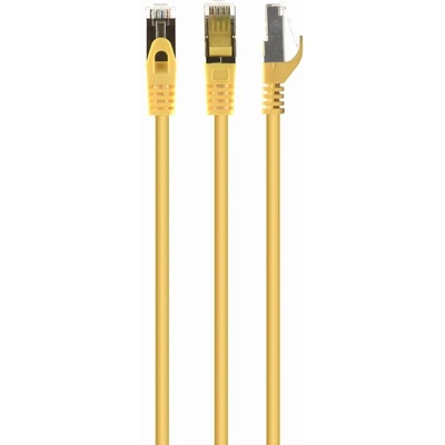 Gembird CAT6A S-FTP Patch кабел 0.5m жълт PP6A-LSZHCU-Y-0.5M (PP6A-LSZHCU-Y-0.5M)