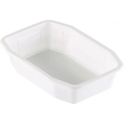 DUNI Tácka hmr pp biela 1-dielna 215 × 148x50 mm