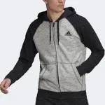 Adidas M MEL FZ HD (GK8906) Мъжки суичър