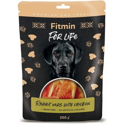 FFL dog treat rabbit ears with chicken 200 g