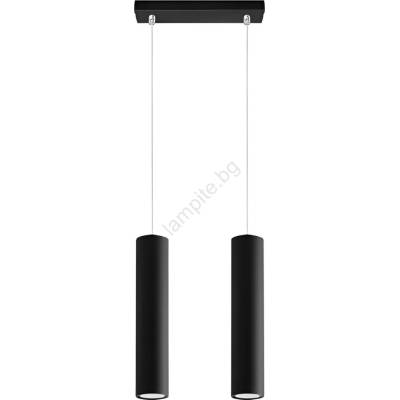 BOWI Пендел KARADON 2xGU10/30W/230V черен (BW0377)