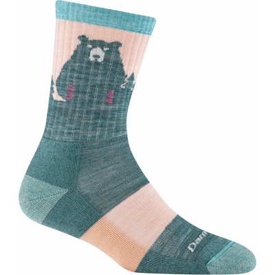 Darn Tough BEAR TOWN MICRO CREW LIGHTWEIGHT WITH CUSHION quartz