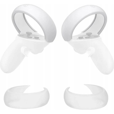 Kiwi Design Controller Protective Cover Q26-2.1 Meta Quest 2 White