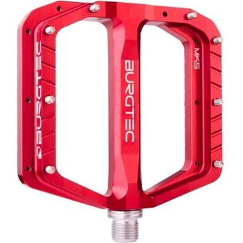 Burgtec Педали BURGTEC Penthouse Flat MK5 Race червен