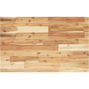 vidaXL Плот за баня, маслен финиш, 100x50x4 см, масивно дърво акация (3279711)