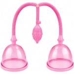 Toyz4Lovers Помпа за уголемяване на гърдите "anjela pinku breast" с 2 чашки