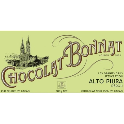 Bonnat Alto Piura Peru 75% 100 g