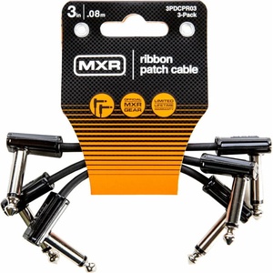 Dunlop MXR 3PDCPR03 Ribbon Patch Cable 3 Pack 8 cm Ъглов - Ъглов Пач кабел (3PDCPR03)