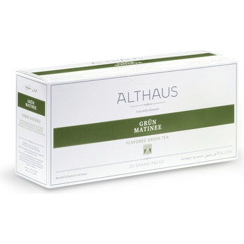 Althaus ароматизиран зелен чай - Grün Matinée Grand Pack 60гр