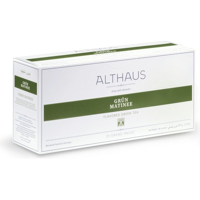 Althaus ароматизиран зелен чай - Grün Matinée Grand Pack 60гр