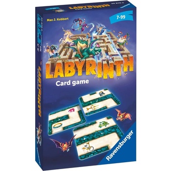 Ravensburger Настолна игра Labyrinth: Card Game - Семейна (7020870)