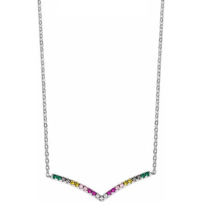 Lotus Silver Дамско сребърно колие Lotus Silver LP1992-1/2 (LP1992-1/2)