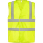Yoko HI-VIS HVW120 / Мрежеста предпазна жилетка - HV жълта L (79W120zv803)