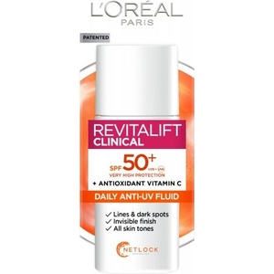 L'Oréal Revitalift Clinical Vitamin C - Kрем за лице SPF50, 50мл