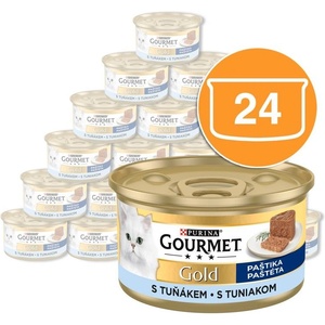 Gourmet Консерва Gourmet GOLD - пастет с риба тон, 24 x 85г