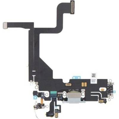 Nabíjecí obvod + Flex kabel iPhone 13 Pro - stříbrný IPH1675
