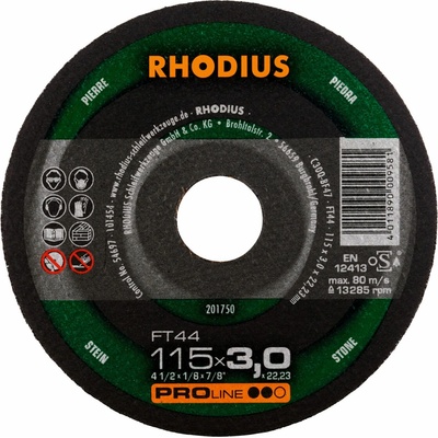 Rhodius Rezný kotúč 115 x 3,0 x 22,23 mm 201750