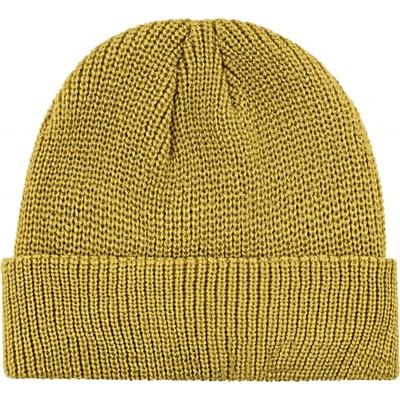 L-Merch pletená čepice C1459 Mustard