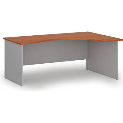 B2B Partner PRIMO GRAY 180x120 cm pravý šedá/třešeň 6131391