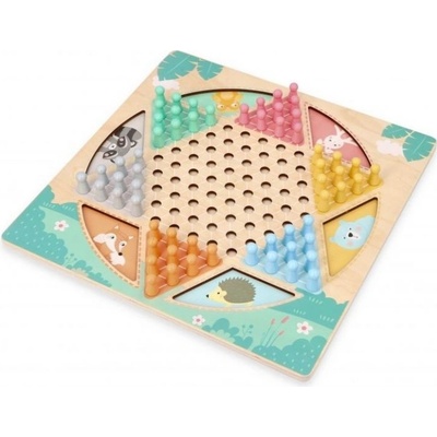 Adam Toys Obojstranná hra Halama rebríky