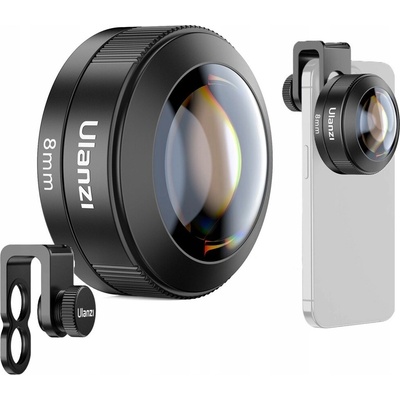 Ulanzi 8mm Fisheye Fish Eye Objektiv pro Smartphone Telefon Telefon / Ulanzi Cl-004 / F007