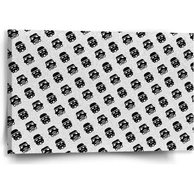Sablio Obraz Star Wars Stormtrooper Pattern šikmý - 60x40 cm