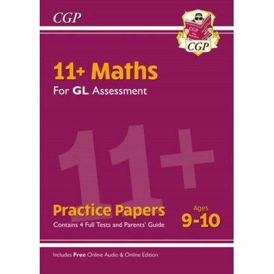 New 11+ GL Maths Practice Papers - Ages 9-10 (with Parents' Guide & Online Edition) (CGP Books)(Paperback / softback)