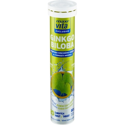 Maxi Vita šumivý gingko biloba 20 kapsúl