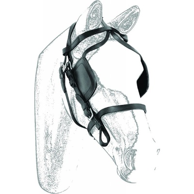 AMAHORSE VOZATAJSKÁ SE STÍNIDLY ČERNÁ