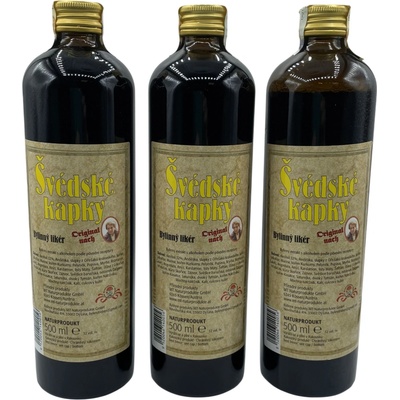 Naturprodukte Švédské kapky Maria Treben se šafránem 500 ml
