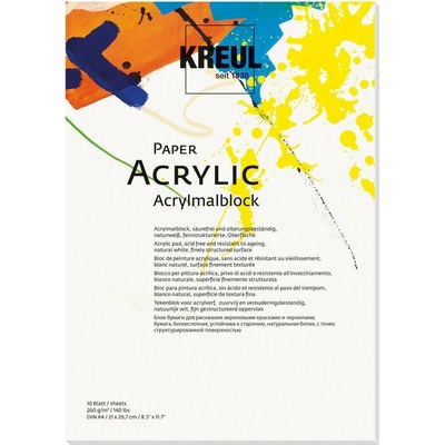Kreul Akrylový papier 10 listov A4