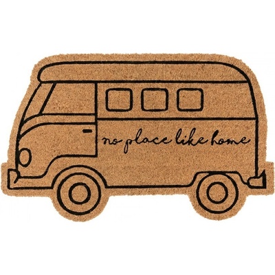 Clayre & Eef ve tvaru retro autobusu Hnědá 75 x 45 cm