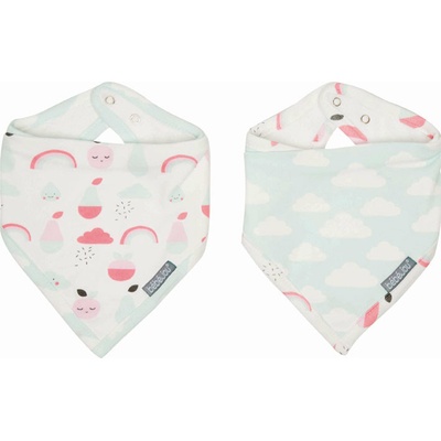 Bebe-Jou Bandana slintáček Bébé-jou Blush Baby 2ks