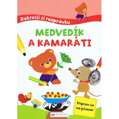 Dokresli si rozprávku! Medvedík a kamaráti