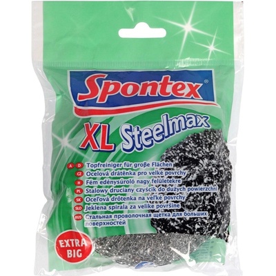 Spontex Steelmax XL oceľová drôtenka na veľké povrchy 1 ks