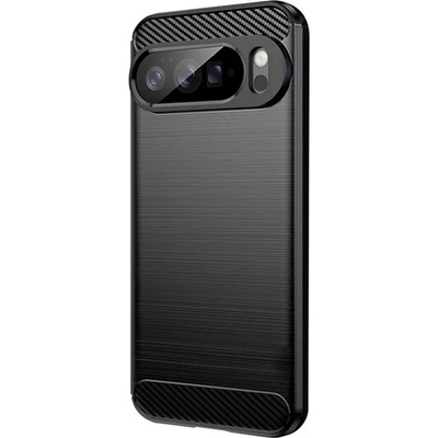 Gigapack Google Pixel 10 Pro XL GIGAPACK Силиконов протектор за телефон, удароустойчив, карбонов модел, ЧЕРЕН GP-174337 (GP-174337)
