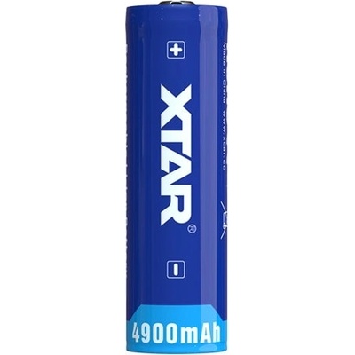 XTAR Акумулаторна батерия Xtar, 21700, 3.6V, 4900mAh, Li-Ion, 1бр (B-XTAR-BL-21700-4900)