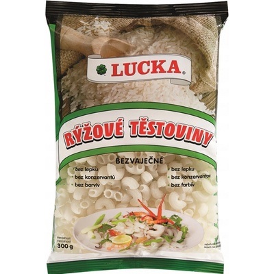 Lucka Cestoviny ryžové kolienka bez lepku 300 g