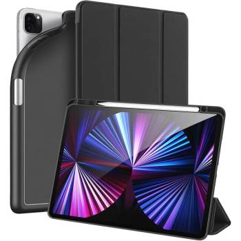 Dux Ducis Osom TPU Gel Tablet Cover - термополиуретанов (TPU) кейс и поставка за iPad Pro 12.9 M1 (2021) (черен)