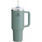 STANLEY Quencher H2.0 Flowstate Drinking Bottle with Straw 1.18L - Thermo Mug Cools Up to 11 Hours, 48 Ice Cold - Dishwasher Safe - Thermos Bottle BPA Free Stainless Steel - Shale - 10-10824-400