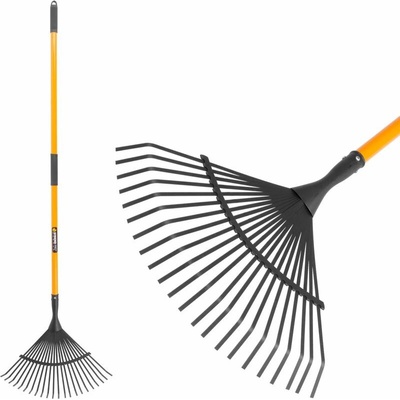 Strend Pro Garden Strend Pro LR002AF, 22 zubé, vejárové, sklolaminátová násada 1500 mm