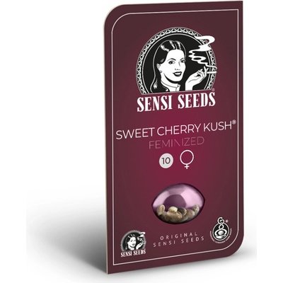 Sensi Seeds Sweet Cherry Kush semienka neobsahujú THC 10 ks