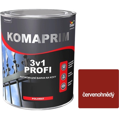 Dulux KOMAPRIM PROFI 3v1/10L červenohnědá