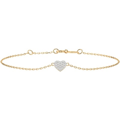 Cara Diamanti Дамска гривна от злато с диаманти Cara Diamanti K105-10012Y (K105-10012Y)